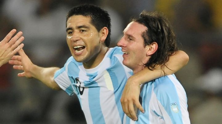 Los saludos por el cumple de Messi, Román y la conexión que tuvieron dentro de la cancha