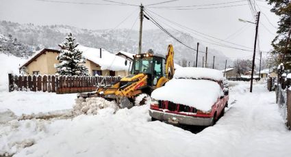 Drama en los pueblos del interior de Chubut por las nevadas extremas