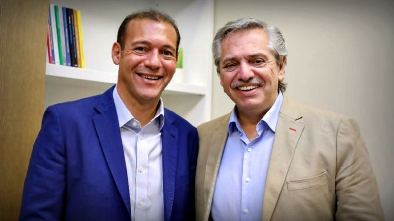 Día clave: será hoy la reunión entre Omar Gutiérrez y Alberto Fernández