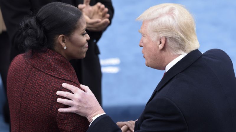 Michelle Obama: "Donald Trump es el presidente equivocado para nuestro país”