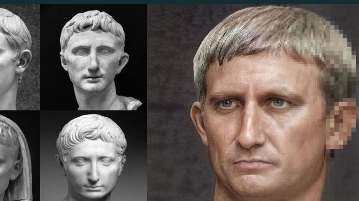 La alucinante reconstrucción de los rostros de los emperadores romanos: las fotos