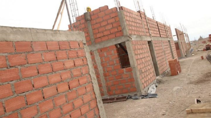 Zapala: a buen ritmo avanzan las obras de las viviendas municipales