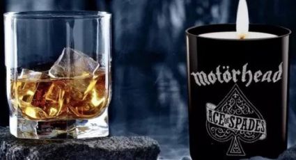 Sale a la venta una vela aromática que huele a whisky en honor a Motorhead