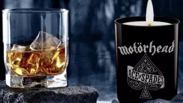 Sale a la venta una vela aromática que huele a whisky en honor a Motorhead