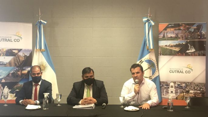 Darío Martínez se reunió con el intendente de Cutral Có