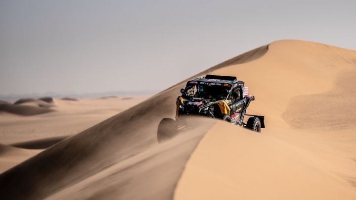 Rally Dakar 2021: el tremendo vuelco que se transformó en el primer accidente de la 43º edición