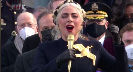 Video: con todo el glamour, Lady Gaga cantó el Himno Nacional durante la asunción de Joe Biden