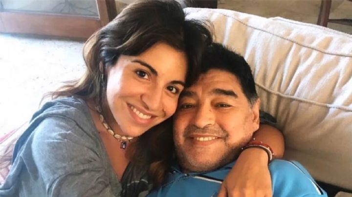 No pudo evitarlo: Gianinna Maradona reaccionó de esta manera ante un meme viral de Diego