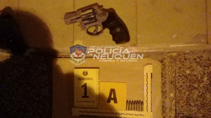 Inseguridad: tres jóvenes fueron detenidos por portar armas de fuego en Neuquén