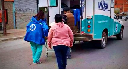 Tras caerse un paciente de una ambulancia en Bariloche, así se procedió
