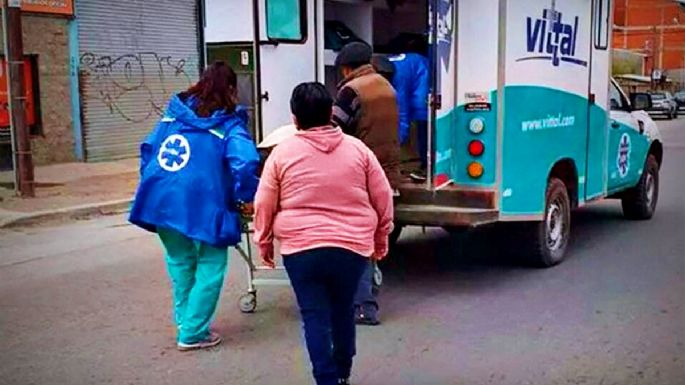 Tras caerse un paciente de una ambulancia en Bariloche, así se procedió