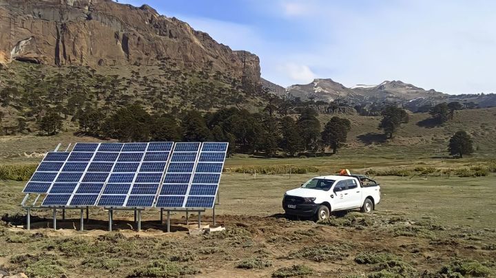 El EPEN instaló un sistema de energía solar en Pino Hachado