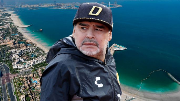 De residencia de Diego Maradona a vivienda de alquiler: cómo es la mansión donde vivió en Dubai