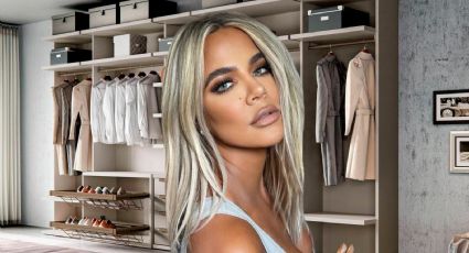 Orden y sofisticación: así decoró Khloé Kardashian su lujoso vestidor en la mansión de California