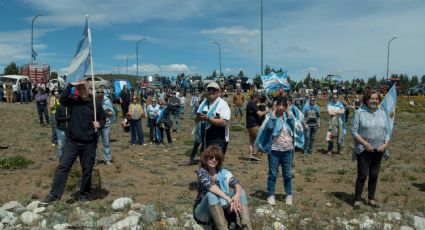 Ciudadanos de San Carlos de Bariloche se manifestaron en contra del Gobierno nacional