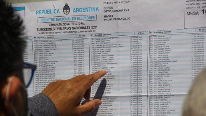 ELECCIONES 2021: cómo saber dónde voto en la Patagonia