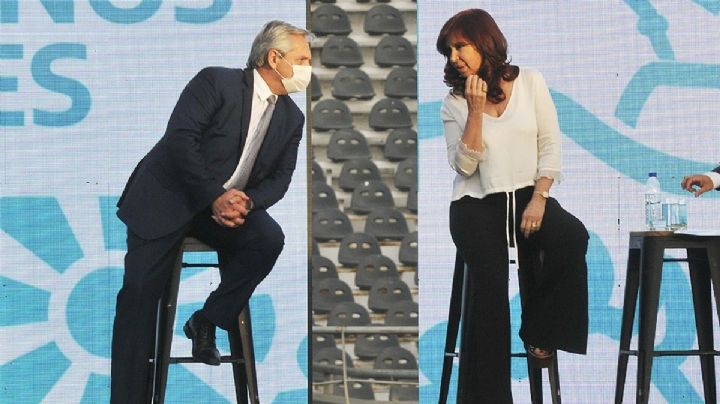 Alberto Fernández se mostró en desacuerdo con Cristina Kirchner