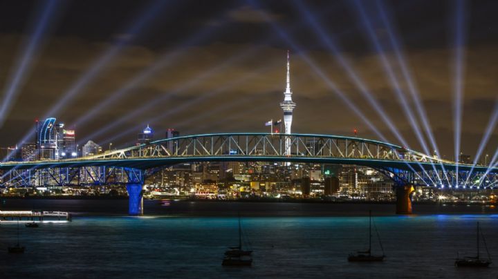 Feliz 2022: así recibió Nueva Zelanda el Año Nuevo