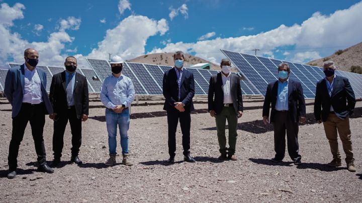 Energía limpia en San Juan: se inauguró el Parque Solar Tamberías