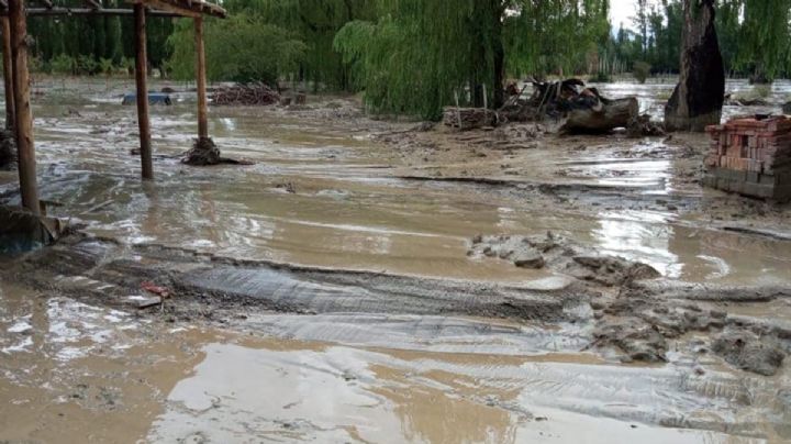 Tormenta, alud e inundaciones: la dramática situación que vivió una localidad neuquina