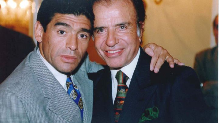 Carlos Saúl Menem: Maradona, Pelé, River y una inoxidable relación con el deporte