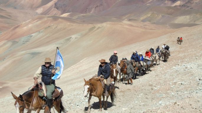 Nueva edición del Cruce de los Andes, un viaje a caballo para recordar la gesta histórica