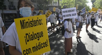 Médicos de atención primaria en Madrid inician una huelga indefinida