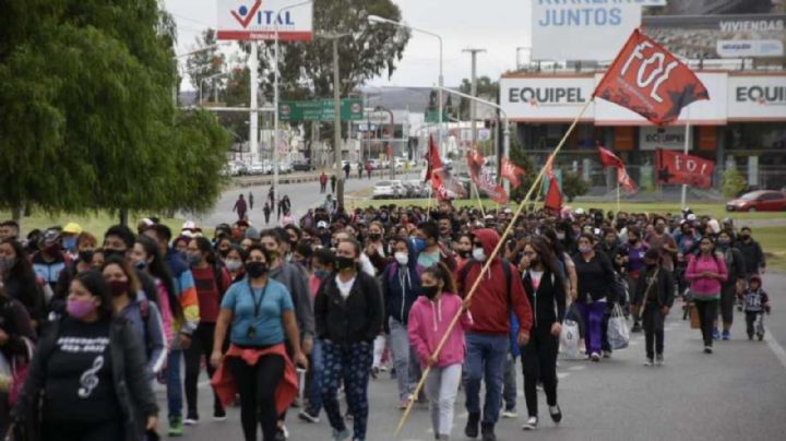 Organizaciones sociales alistan nueva jornada de protesta en Neuquén