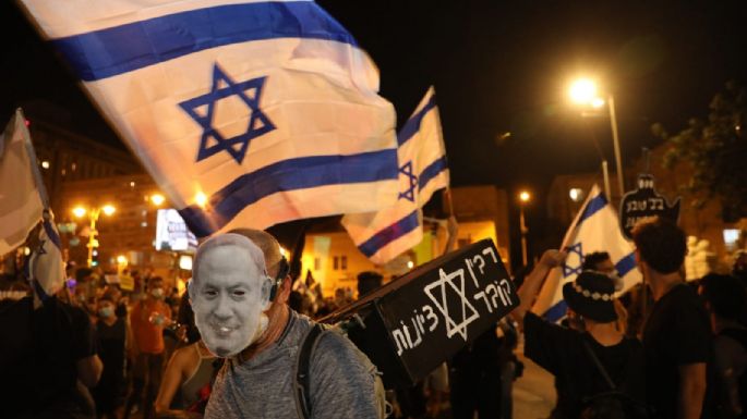 Masivas protestas en Israel: manifestantes rechazan la candidatura de Netanyahu