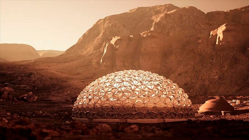 Vida en Marte: así será la primera ciudad marciana 100% sustentable