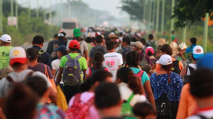 Una nueva caravana de migrantes parte desde Honduras rumbo a Estados Unidos