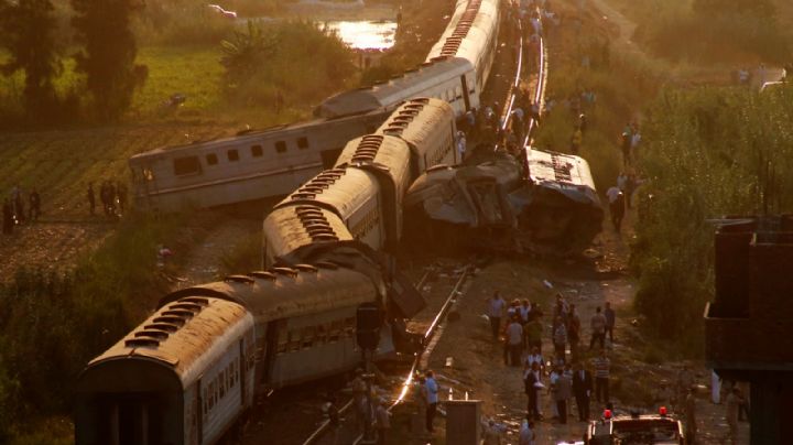 Otro accidente de tren en Egipto: más de un centenar de pasajeros heridos