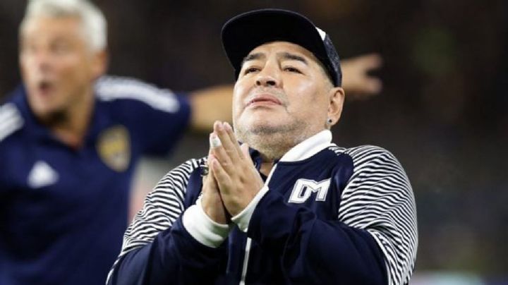 Desde el más allá: el saludo de Diego Maradona para su hijo, Dieguito Fernando