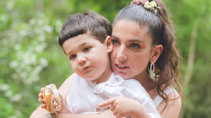 No pudo ocultar la emoción: Juana Repetto compartió un momento único junto a su hijo