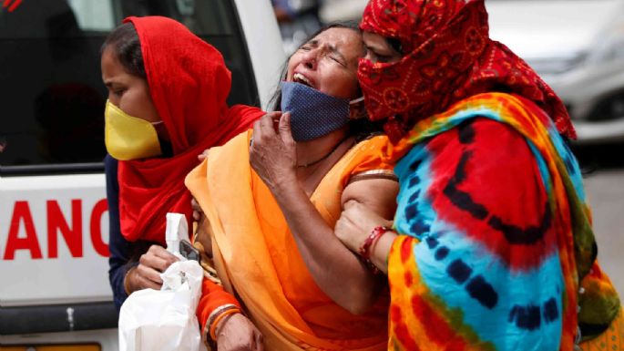 India, bajo la sombra del coronavirus: hospitales piden ayuda ante la crisis sanitaria