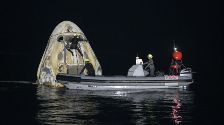 Sanos y salvos: los 4 astronautas de SpaceX están de vuelta en la Tierra