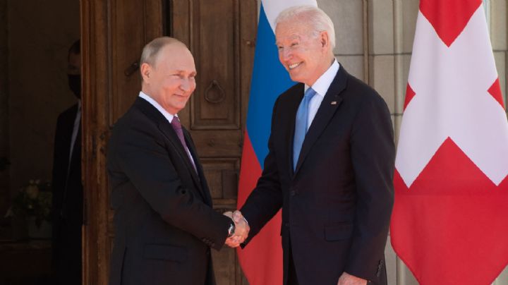 Frente a frente: Vladimir Putin y Joe Biden se reúnen en Ginebra por primera vez