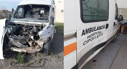 El hospital de Cipolletti tiene dos ambulancias fuera de servicio en plena pandemia