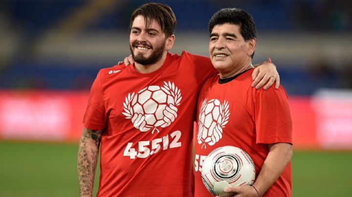 La contundente frase de Diego Junior Maradona al comparar a su padre con Lionel Messi