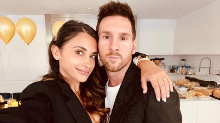 Antonella Roccuzzo y Lionel Messi volvieron a regalar una mágica postal juntos