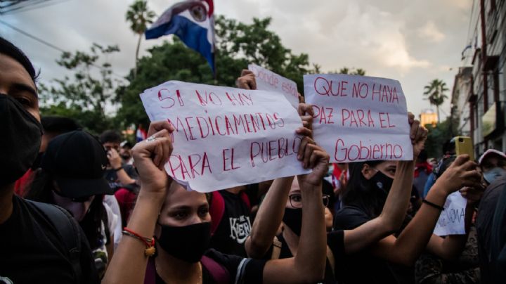 Nuevas protestas en Paraguay: diferente gremios se movilizaron por Asunción