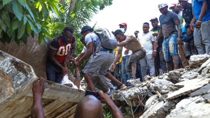 Devastación en Haití: el número de muertos ya supera los 300, según el Gobierno