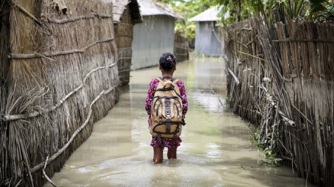 Son mil millones los niños en riesgo por los efectos del cambio climático: duro informe de Unicef