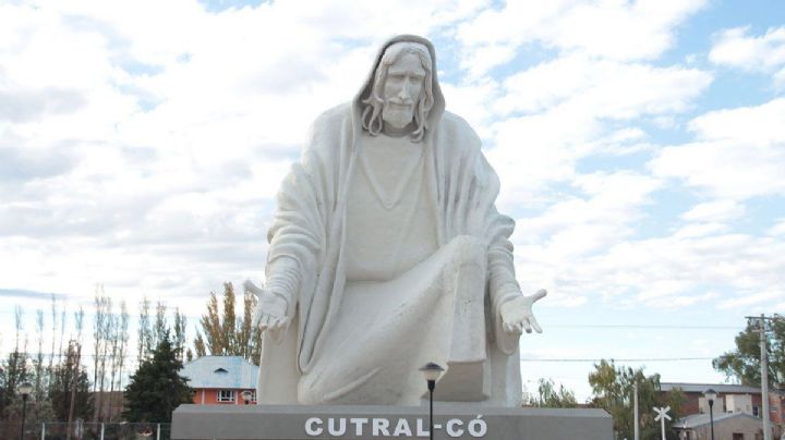 El Cristo de Cutral Co se convirtió en viral: cómo sucedió