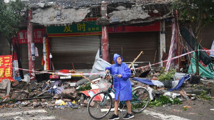 Un terremoto de magnitud 6 sacudió a China: hay muertos y heridos