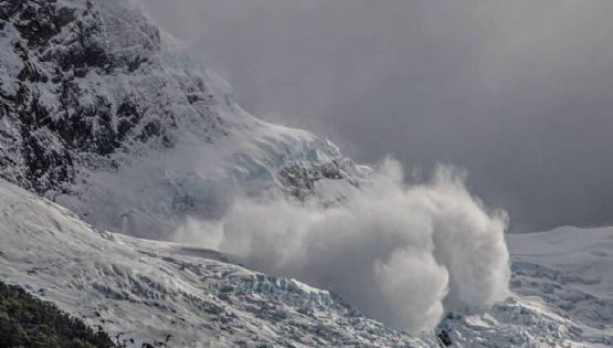 Una avalancha en el glaciar Upsala sorprendió a un grupo de turistas