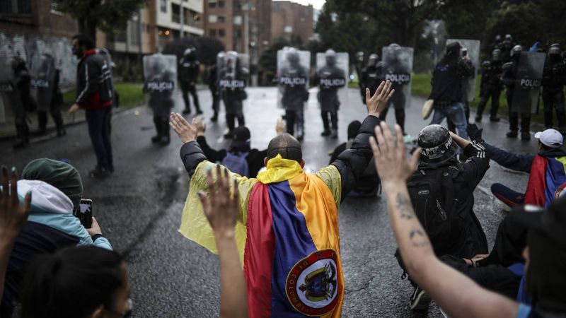 Human Rights Watch criticó duramente a Colombia por la violencia policial