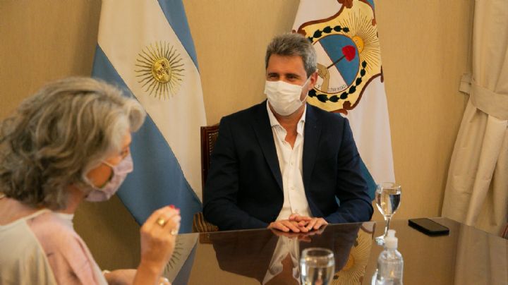 Sergio Uñac se reunió con la presidenta de la Red de Mujeres Mineras de Latinoamérica