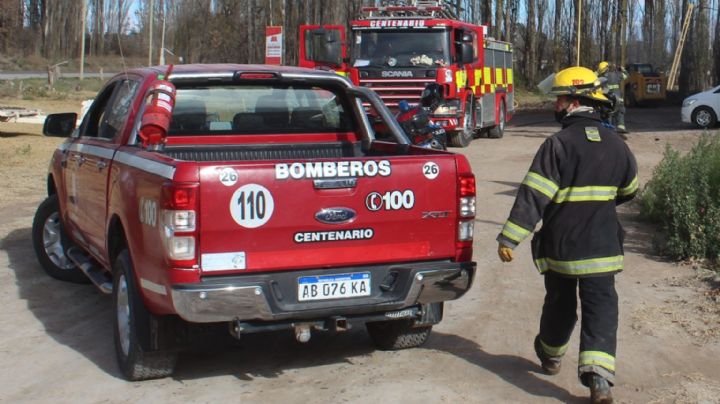 Los bomberos voluntarios de Centenario intervinieron en más de mil casos en 2021