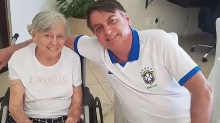 Falleció la madre de Jair Bolsonaro: el presidente brasileño dio a conocer la noticia